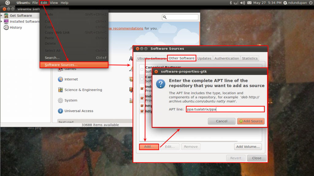 Install Ubuntu Tweak di Ubuntu 11.04 3