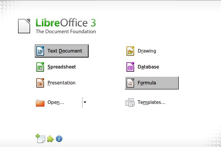 LibreOffice: The Application cannot be started. [context="user'] Caught Unexpected Exception! 2