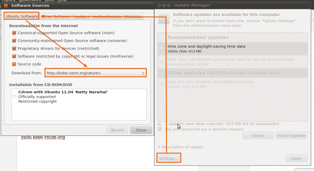 Update Ubuntu 2Mb/s di Kampus 1 Update Ubuntu 2Mb/s di Kampus 1