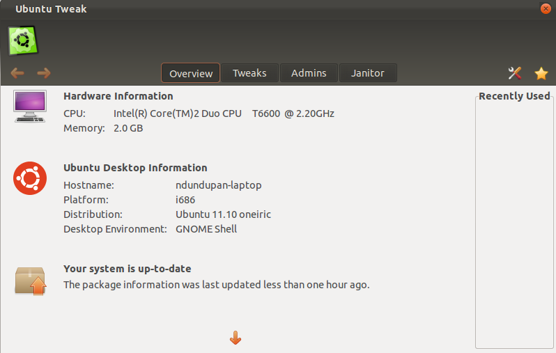 Install Ubuntu Tweak di Ubuntu 11.10 1