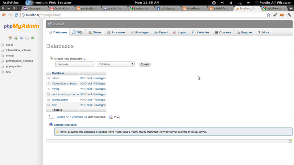 Instalasi Wordpress di Localhost Ubuntu 2