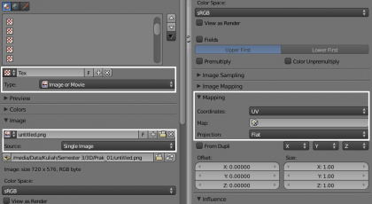 Langkah UV Texturing di Blender 1 Langkah UV Texturing di Blender 1