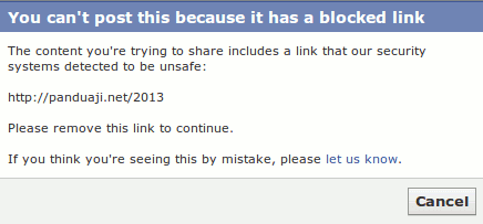 Cara Share Link ke Facebook Meski Terblokir 1