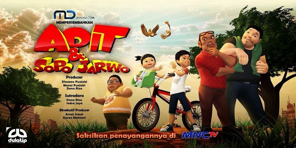 Serial Animasi Indonesia di TV Adit dan Sopo Jarwo 1