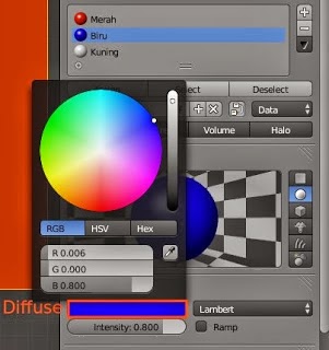 Tutorial Mewarnai Objek di Blender 2