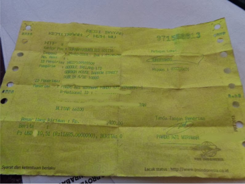 resi penerimaan resi penerimaan