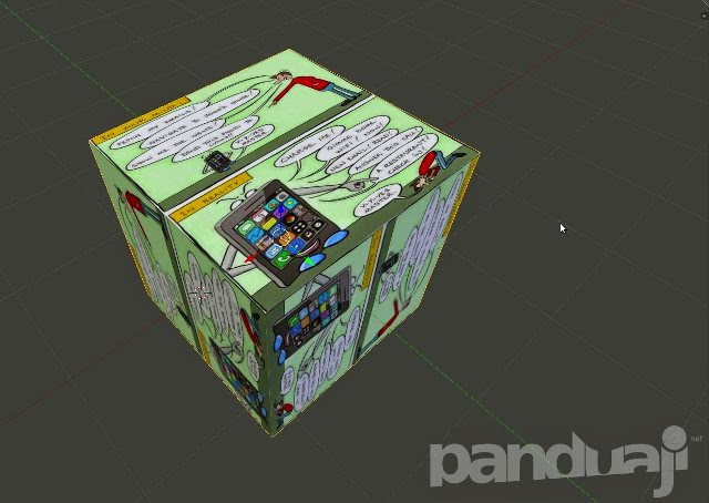 Tutorial Blender Bahasa Indonesia Memasukkan Gambar ke Obyek 1