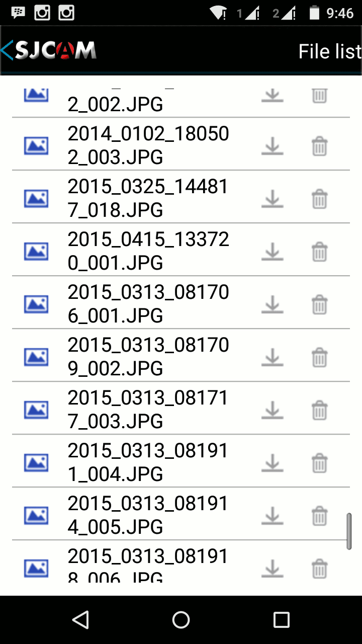 Filemanagersjcam4000wifi