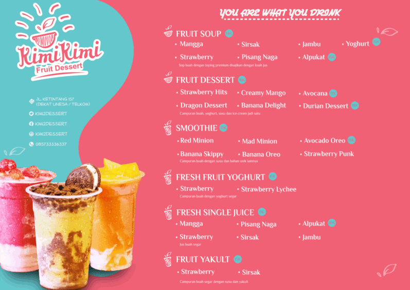 Menu Terbaru Kimi Kimi