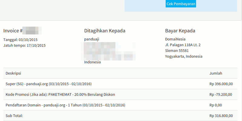 Cara Membeli Domain dan Hosting Indonesia di DomaiNesia 1 Cara Membeli Domain dan Hosting Indonesia di DomaiNesia 1