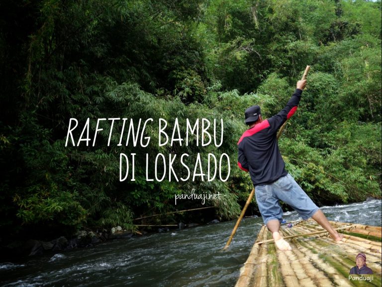 Rafting Bambu di Loksado