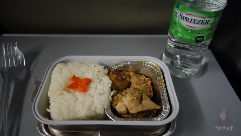 Chicken Teriyaki di Air Asia KLIA - Haneda