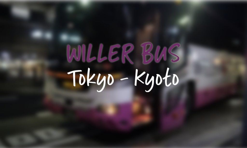 Willer Bus Tokyo Kyoto