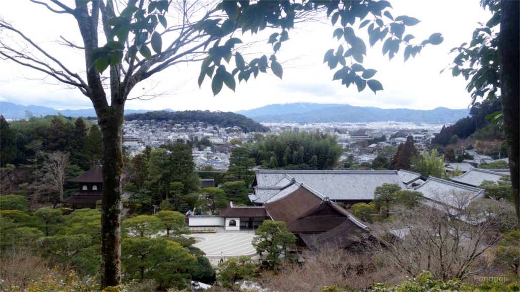 Pemandangan dari Ginkakuji Temple Tokyo