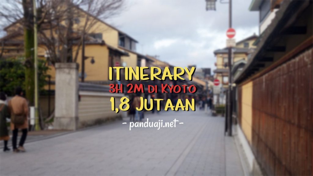 Itinerary Kyoto 3D 2M