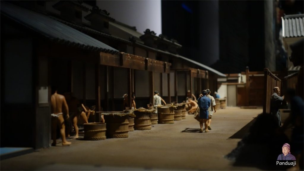 Miniatur di Osaka Museum History