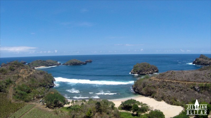 Pantai Peh Pulo dari Udara menggunakan Drone