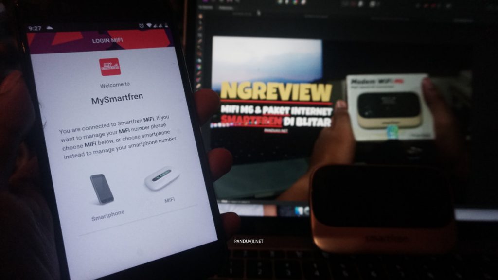 Login Mifi dari Smartfren