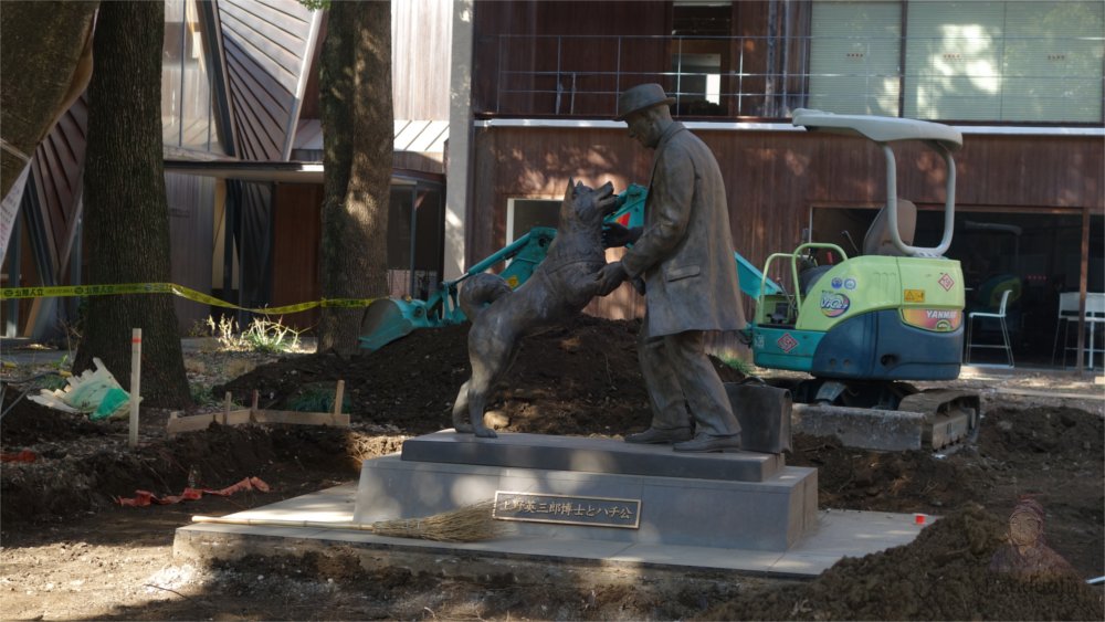 Patung Hachiko di Tokyo Univesity