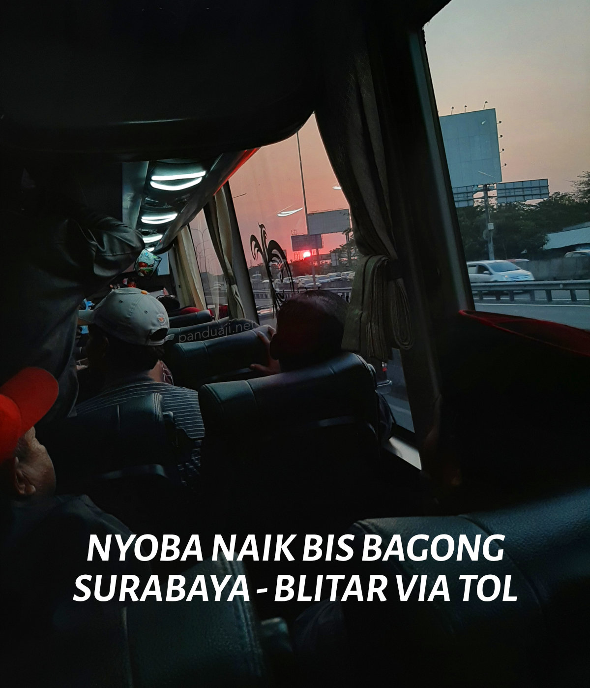 Mencoba Naik Bis Bagong Surabaya Blitar via Tol 1