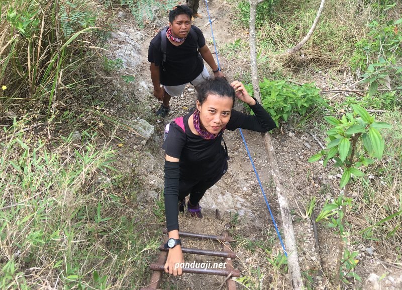 Tangga Besi di Gunung Kelud via Karangrejo