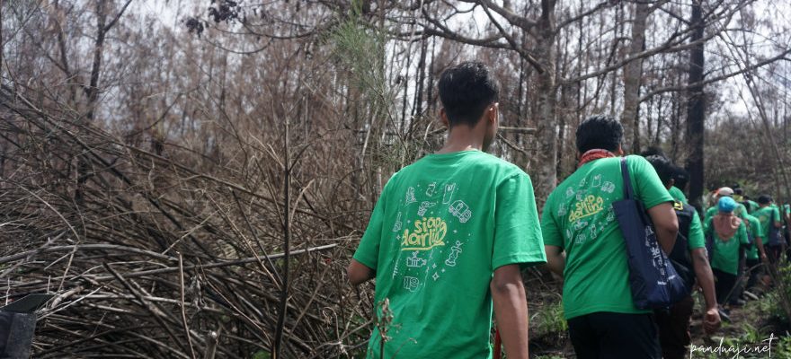 Keseruan Penanaman Gunung di TWA Kawah Ijen #AksiDarlingIjen 1 Aksi Darling Ijen