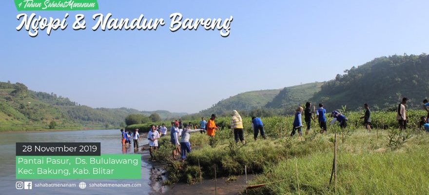 Penanaman Pohon di Pantai Pasur Blitar 1 Penanaman Pohon di Pantai Pasur Blitar