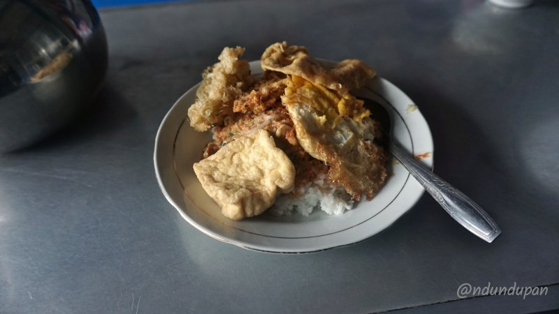 Nasi Pecel Pandean, Wlingi