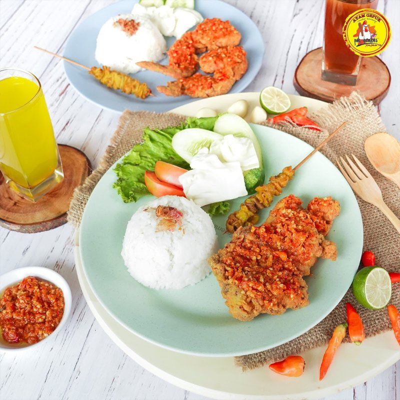 Ayam Gepuk Pak Gembus, makanan pedas di jakarta