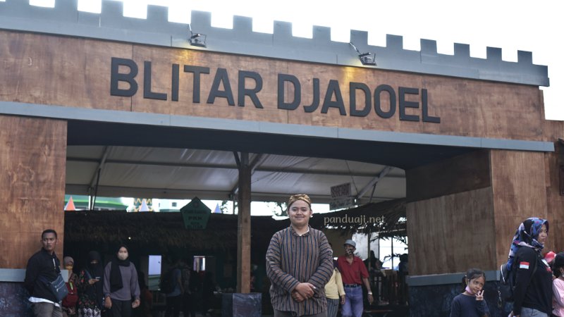 Jalan Jalan ke Bazar Blitar Djadoel 2022 1 Pintu masuk Bazar Blitar Djadoel 2022