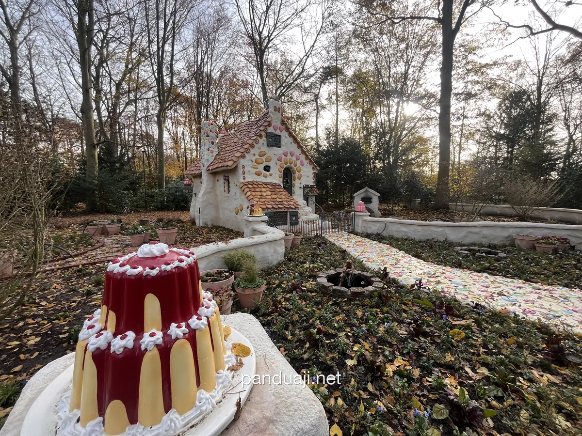 Rumah permen Hans en Grietje di Efteling
